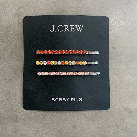 J. Crew Accessories - NWT J. Crew Rhinestone Bobby Pins